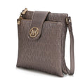 Load image into Gallery viewer, (pewter)Marietta M Signature Crossbody Bag by Mia K - BagNook
