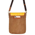 Load image into Gallery viewer, Cavalier Crossbody w/Top Closure - Summer Jungle - Upcycled - BagNook
