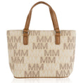 Load image into Gallery viewer, (beige)Tayla 2pc Tote & Mini by Mia K - BagNook
