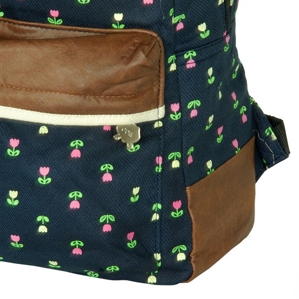 Pure Love Fabric Art School Daypack - BagNook
