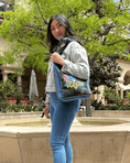 Load image into Gallery viewer, Kathmandu Collection | Lotus Handmade Crossbody/Hobo Bag - BagNook
