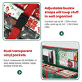 Load image into Gallery viewer, 2Pcs Christmas Wrapping Paper Storage Containers - BagNook
