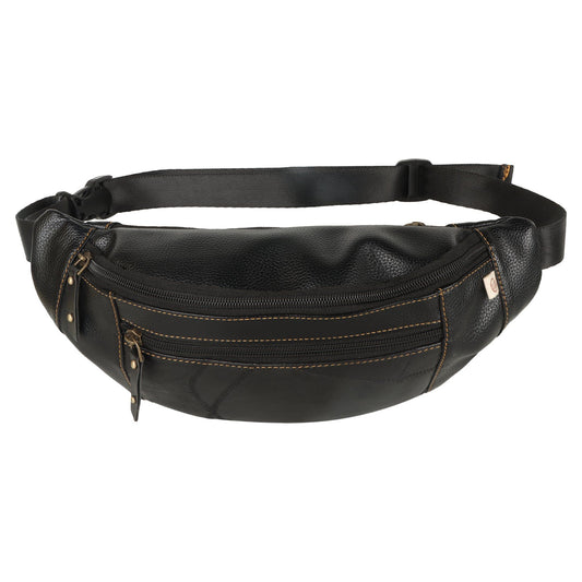 VAAN & CO. - Fanny Pack w/Front Pocket - Black - BagNook
