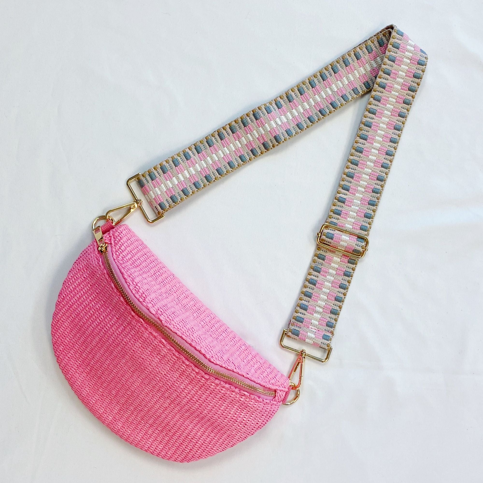 (pink)Bahama Breeze Fit All Wider Strap Sling Bag - BagNook