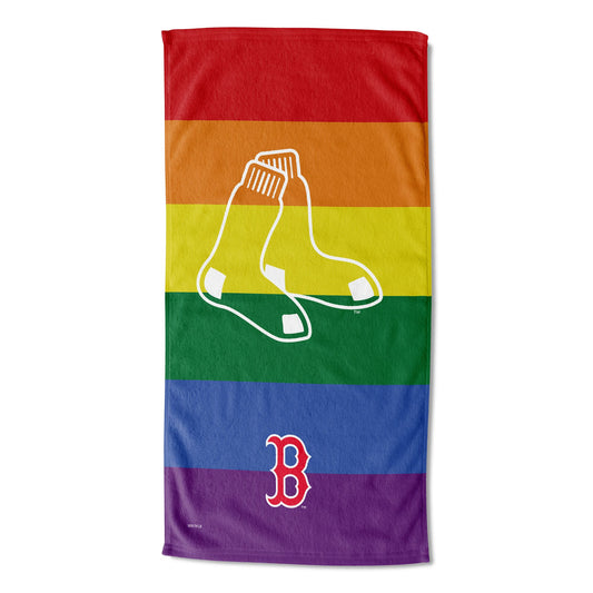 PRIDE SERIES - RED SOX - Beach Towel - BagNook