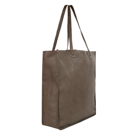 Tate - Sustainable Leather Tote Bag - BagNook