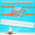 Load image into Gallery viewer, VEVOR Gymnastics Inflatable Air Mat, 4" Thick, 20ft Mint Green - BagNook
