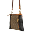 Load image into Gallery viewer, Noa Angled Crossbody Bag - Herringbone - Upcycled - BagNook
