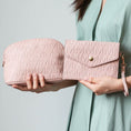 Load image into Gallery viewer, (rose pink)Arya 4pc Signature Vegan Leather Tote Bag Set by Mia K - BagNook
