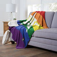 Load image into Gallery viewer, PRIDE SERIES - ASTROS - Silk Touch Sherpa Throw Blanket - BagNook
