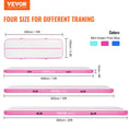 Load image into Gallery viewer, VEVOR Gymnastics Inflatable Air Mat, 4" Thick, 16ft Pink - BagNook
