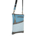 Load image into Gallery viewer, FOXIE - Brisk Crossbody w/Front Cellphone Pocket - Blue - BagNook
