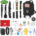 Load image into Gallery viewer, 47pc Survival Kit, SOS Emergency Tactical - BagNook

