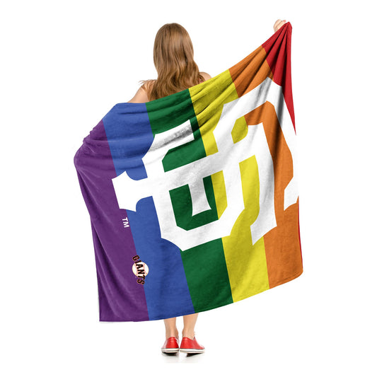 PRIDE SERIES - SF GIANTS - Silk Touch Throw - BagNook