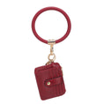 Load image into Gallery viewer, (wine)Jordyn Bracelet with Card Holder by Mia k - BagNook
