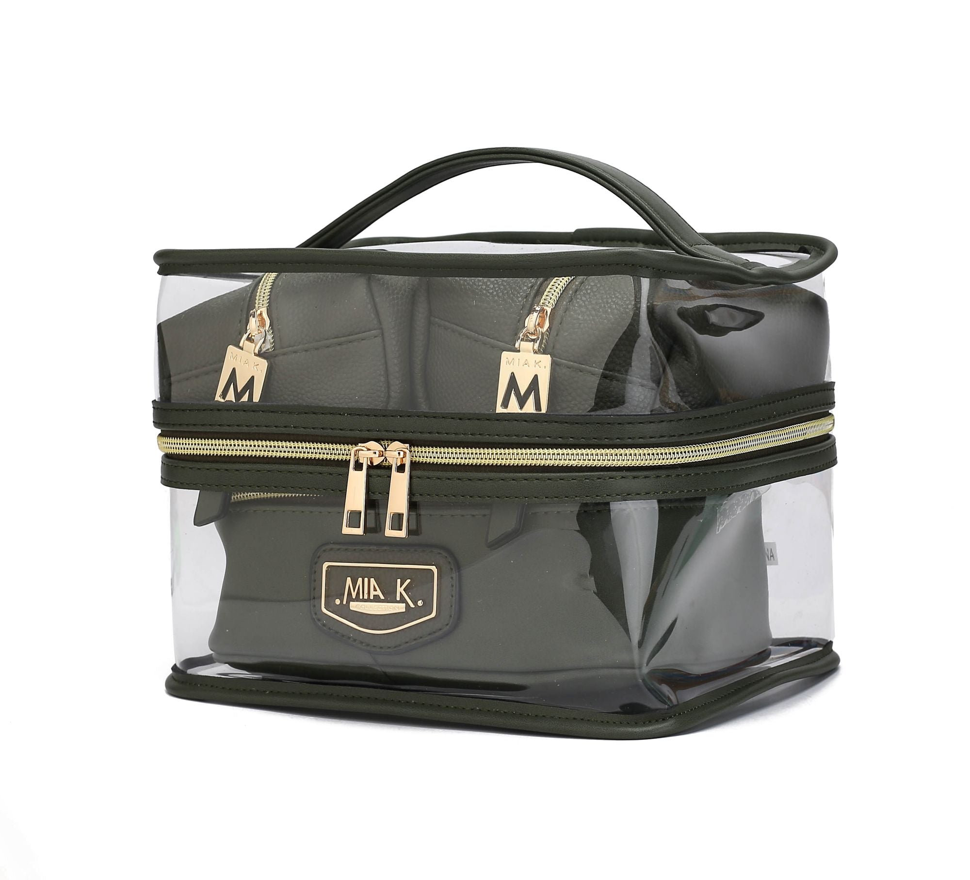(olive)Emma Cosmetic 4pc Set by MiaK - BagNook