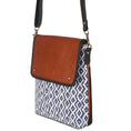 Load image into Gallery viewer, Nomad Athens Flap Crossbody - Upcycled Genuine Leather - BagNook
