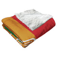 Load image into Gallery viewer, PRIDE SERIES - RED SOX - Silk Touch Sherpa Throw Blanket - BagNook
