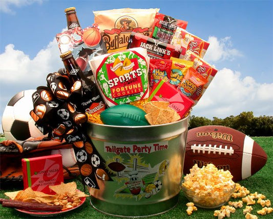 Gift Basket | Tailgate Party Time Gift Pail - BagNook