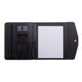 Load image into Gallery viewer, (black)The V.P Pro Faux Leather Tri Fold Padfolio - It fits a tablet! - BagNook
