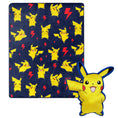 Load image into Gallery viewer, POKEMON - LIGHTNING ZAP Throw Blanket & Hugger Set - BagNook
