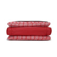 Load image into Gallery viewer, (red)Mackenzie Tweed Shoulder Handbag by Mia K - BagNook
