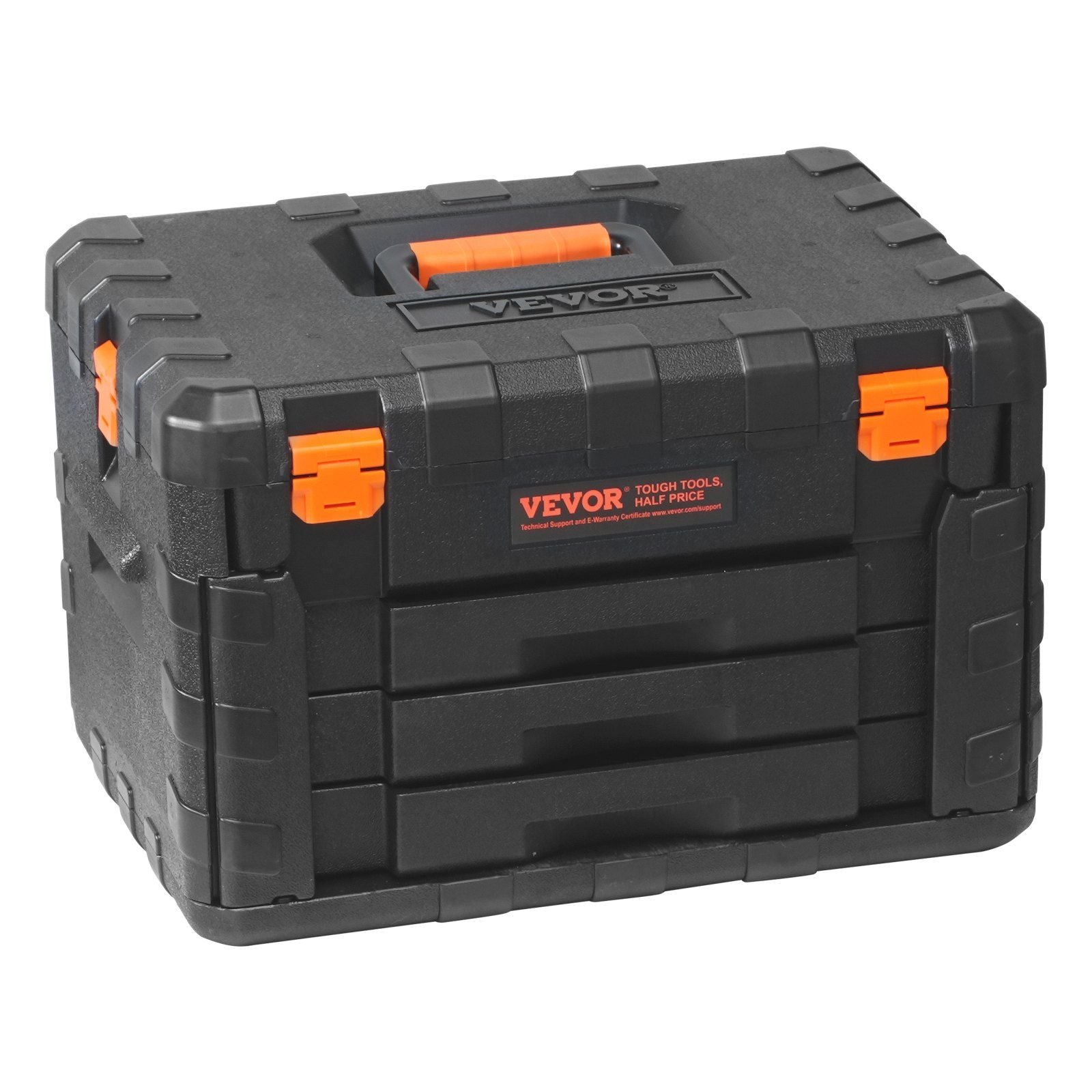 VEVOR Mechanics Tool/Socket Set, 1/4" 3/8" 1/2" 450pc SAE and Metric - BagNook