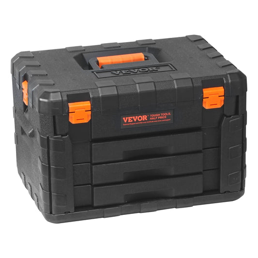 VEVOR Mechanics Tool/Socket Set, 1/4" 3/8" 1/2" 450pc SAE and Metric - BagNook