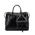 Load image into Gallery viewer, (black)Yareli Tote w/Mini Crossbody Bag Set by Mia K - BagNook
