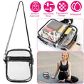 Load image into Gallery viewer, Clear Stadium Approved Crossbody w/Adjustable Strap - BagNook
