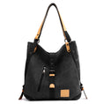 Load image into Gallery viewer, (black)Canvas Tote / Backpack - BagNook
