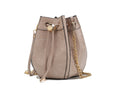 Load image into Gallery viewer, (taupe)Cassidy Crocodile Embossed Women's Shoulder Bag by Mia k - BagNook
