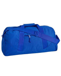 (royal)Game Day Large Duffel w/Adjustable Shoulder Strap - BagNook