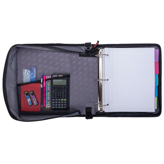 (magenta)The Universal - 2 Inch Zipper Binder w/Laptop Pocket - BagNook