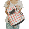Load image into Gallery viewer, Enjoy Holidays Fabric Art School Daypack - BagNook
