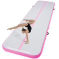 Load image into Gallery viewer, VEVOR Gymnastics Inflatable Air Mat, 4" Thick, 13ft Pink - BagNook
