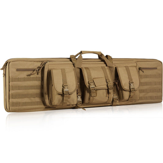 VEVOR Tact Range Bag, 36in w/Lockable Zipper - Brown - BagNook