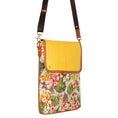 Load image into Gallery viewer, Cavalier Crossbody w/Top Closure - Summer Jungle - Upcycled - BagNook
