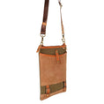 Load image into Gallery viewer, Patterson Green Crossbody - Upcycled - BagNook
