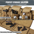 Load image into Gallery viewer, VEVOR Tactical Range Bag, 42in w/Lockable Zipper - Brown - BagNook

