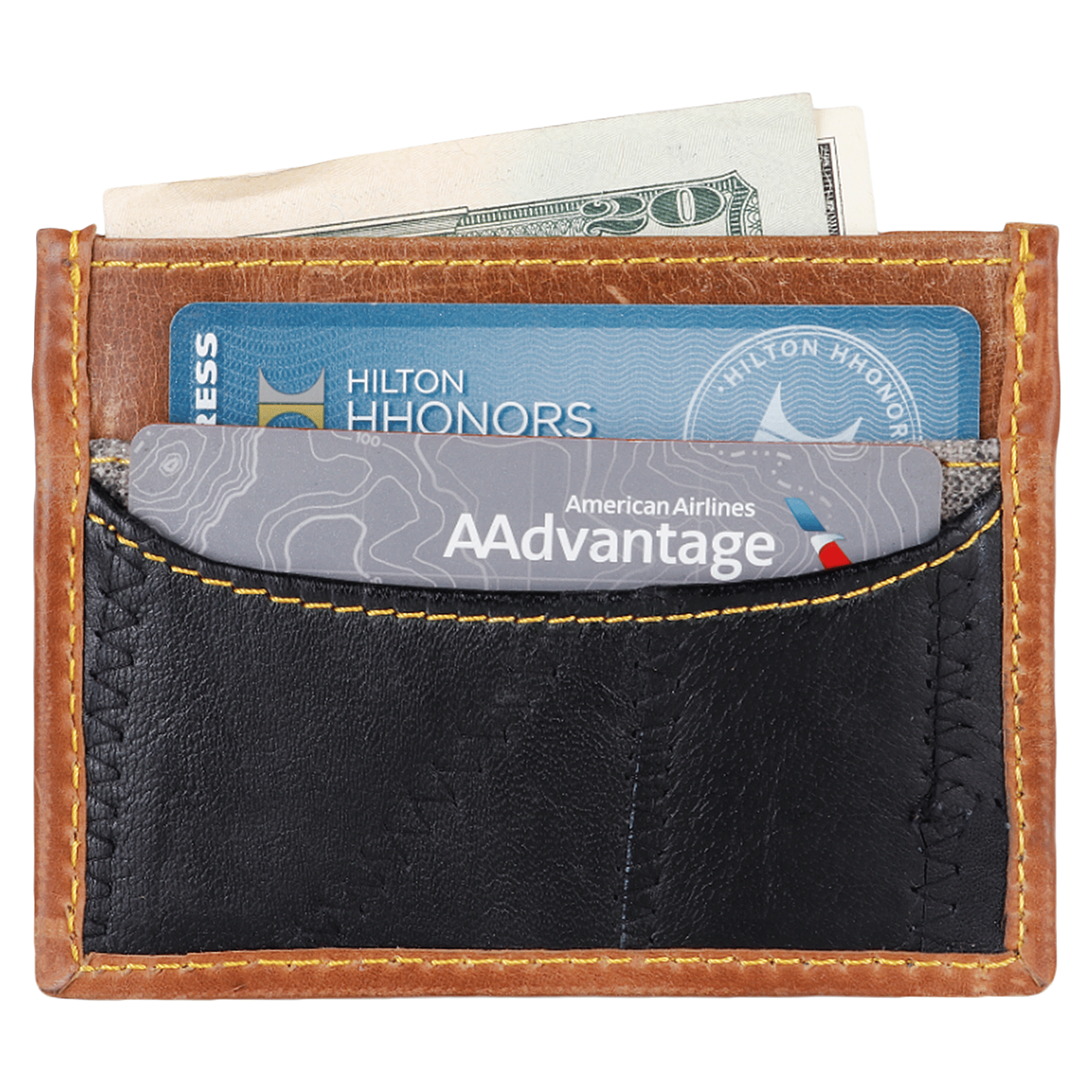 Henry Grey Credit Card Wallet - Upcycled - BagNook