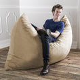Load image into Gallery viewer, Jaxx 5.5 ft Pillow Saxx Bean Bag Pillow, Camel - BagNook
