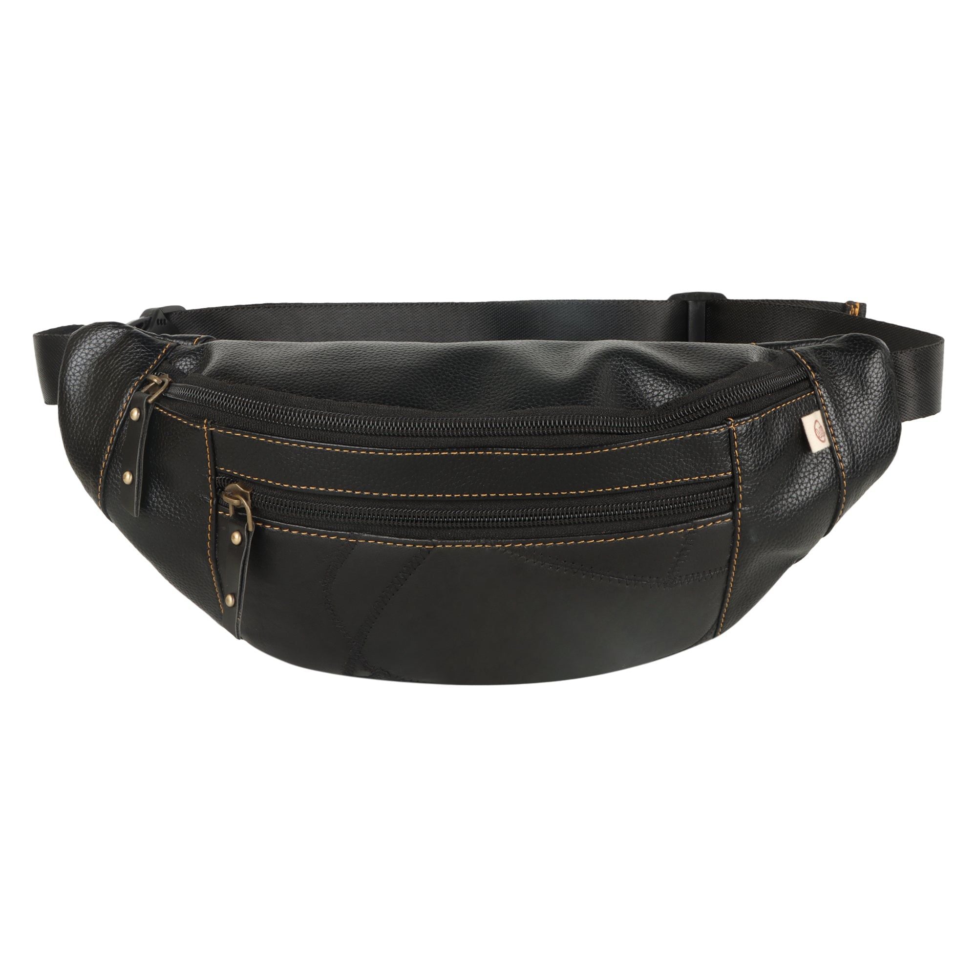 VAAN & CO. - Fanny Pack w/Front Pocket - Black - BagNook