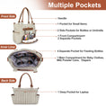 Load image into Gallery viewer, (khaki)8pc Diaper Bag Set - BagNook
