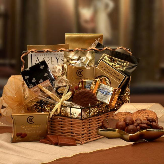 Gift Basket | Chocolate Treasures Gourmet Basket - BagNook