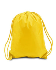 (golden yellow) Drawstring Backpack 14" x 18" - bagNook