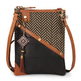 Load image into Gallery viewer, Carter Crossbody - Suede Genuine Leather - BagNook
