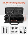 Load image into Gallery viewer, Studio Equipment Tolley Case (39.37x14.96x12.60) Rolling Bag - BagNook
