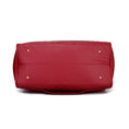 Load image into Gallery viewer, (red)Lexie Vegan Leather Women Duffle by Mia K - BagNook
