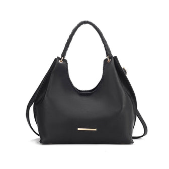 (black)Gara Versatile Shoulder Handbag by Mia K - BagNook